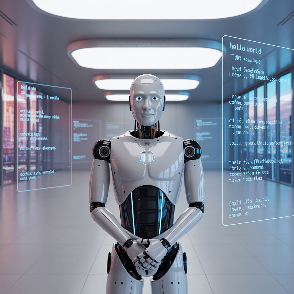 English translation into the Hindi Language with a bot.